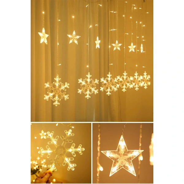 Kar Tanesi Perde Led ( Lisinya ) Kar Tanesi Perde Led ( Lisinya )