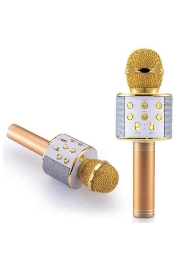 Karaoke Mikrofon Dahili Hoparlörlü Sd-usb-aux Girişli Bluetooth Hoparlör ( Lisinya ) Karaoke Mikrofon Dahili Hoparlörlü Sd-usb-aux Girişli Bluetooth Hoparlör ( Lisinya )
