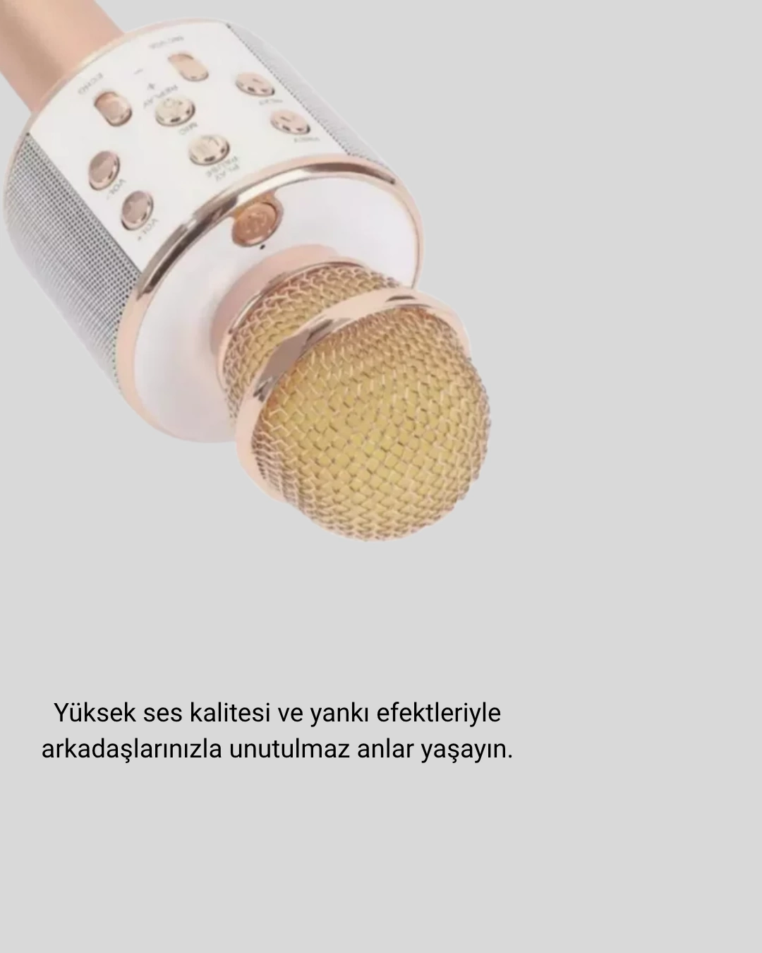 Karaoke Mikrofonu Bluetooth Usb Aux Girişli Yankı Efektli ( Lisinya ) Karaoke Mikrofonu Bluetooth Usb Aux Girişli Yankı Efektli ( Lisinya )
