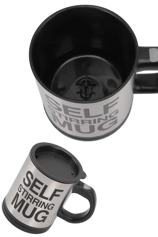 Karıştırıcı Özellikli Mikser Kupa Bardak Kompakt Taşınabilir Mug ( Lisinya )