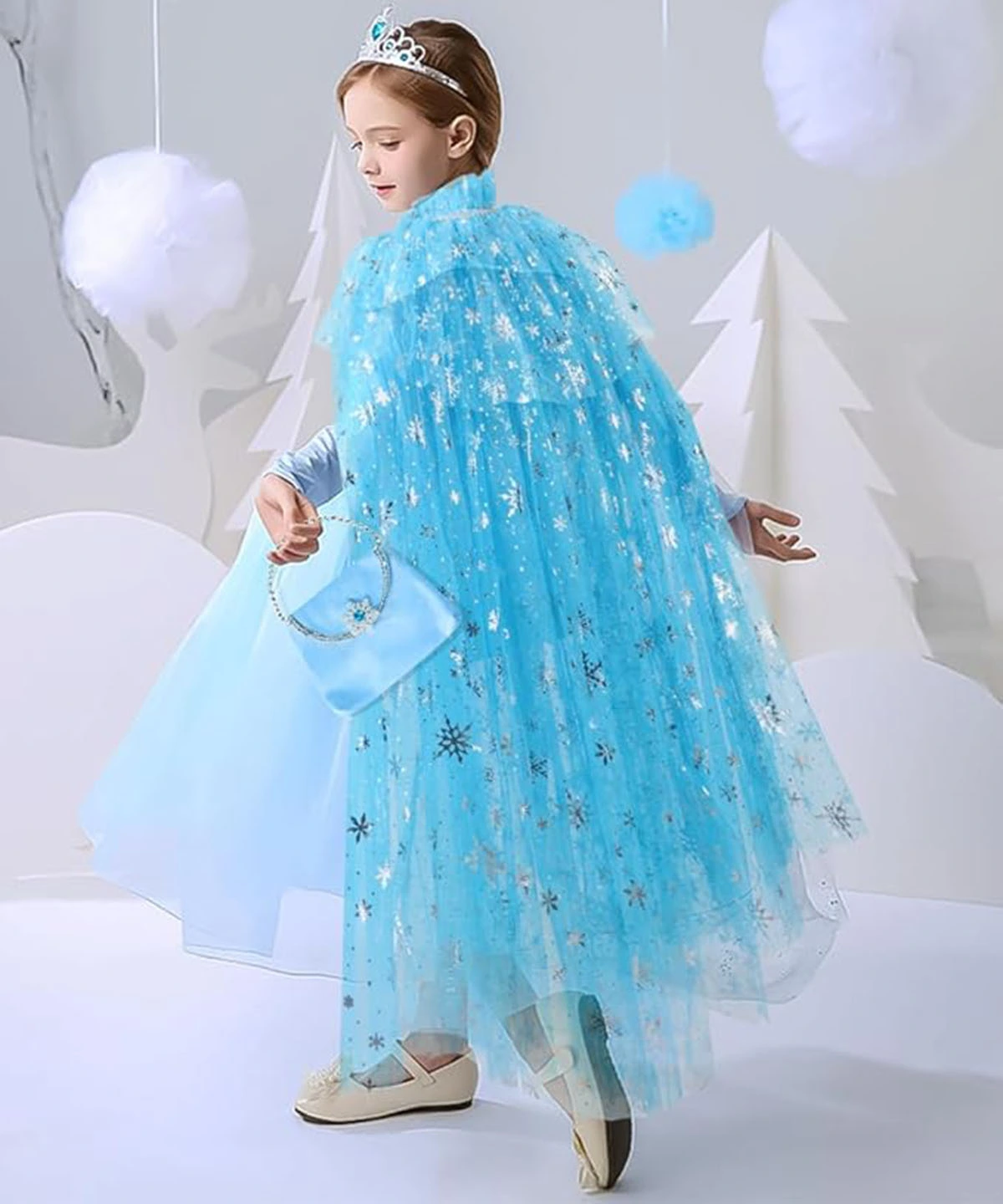 Karlar Ülkesi Elsa Frozen Mavi Pelerin – 80 Cm Çocuk Pelerini ( Lisinya ) Karlar Ülkesi Elsa Frozen Mavi Pelerin – 80 Cm Çocuk Pelerini ( Lisinya )