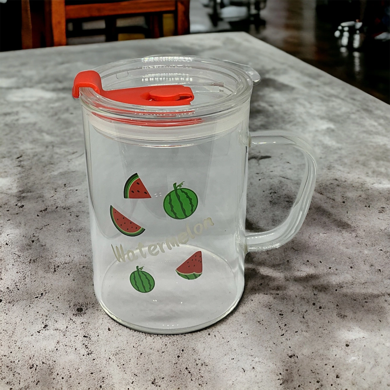 Karpuz Tasarımlı Kupa Bardak ( Lisinya ) Karpuz Tasarımlı Kupa Bardak ( Lisinya )