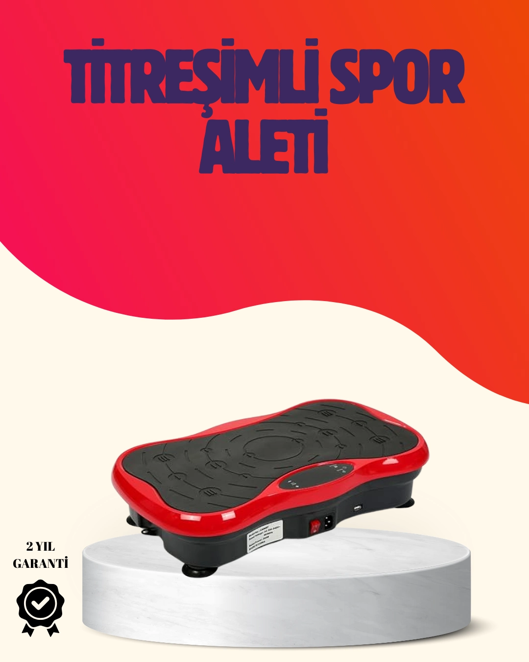 Kas Çalışmasını Destekleyen Titreşimli Egzersiz Makinesi ( Lisinya )