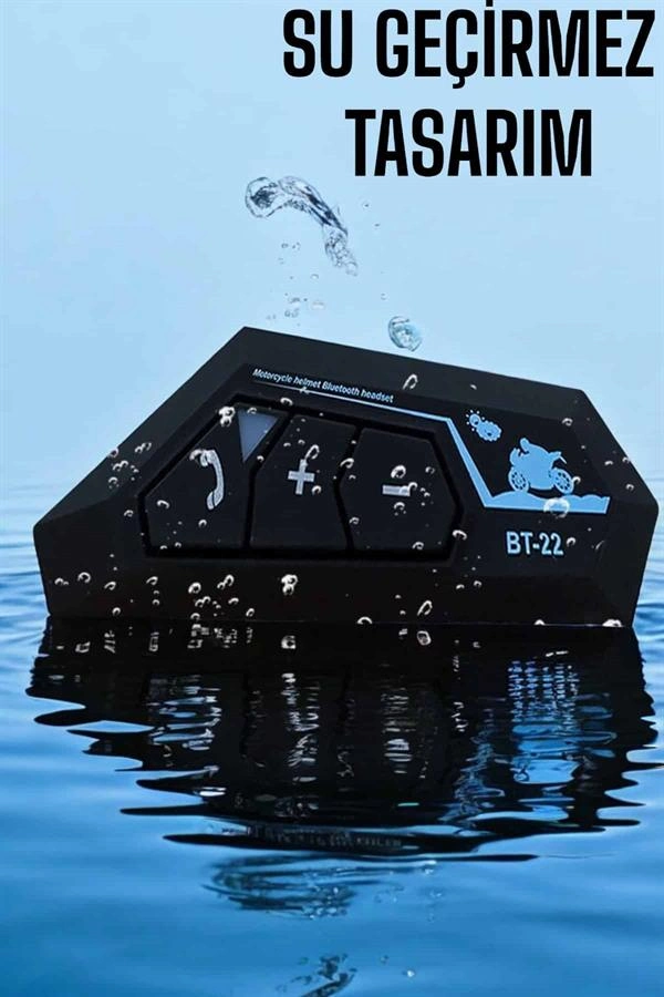 Kask Kulaklığı Motosiklet Intercom Interkom Dinleme Konuşma Özellikli Su Geçirmez ( Lisinya )