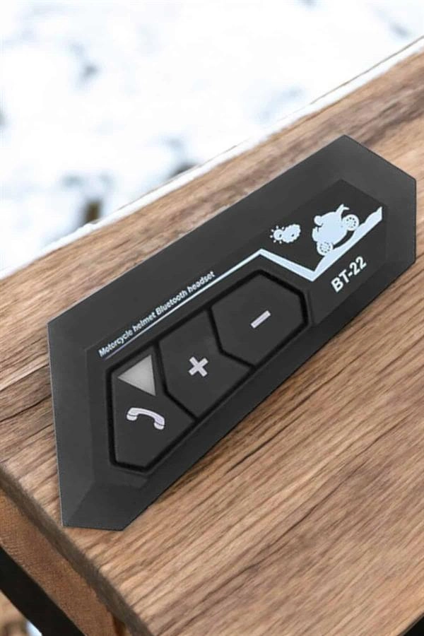 Kask Kulaklık Bluetooth Motosiklet Kulaklık Intercom Su Geçirmez ( Lisinya )