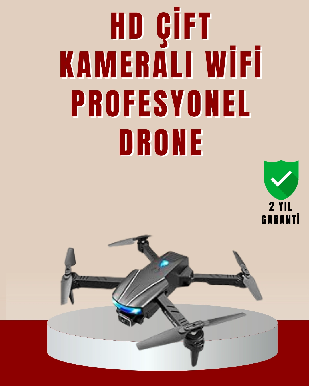 Katlanabilir 4k Kamera Drone Uzaktan Kumandalı Profesyonel Drone ( Lisinya )