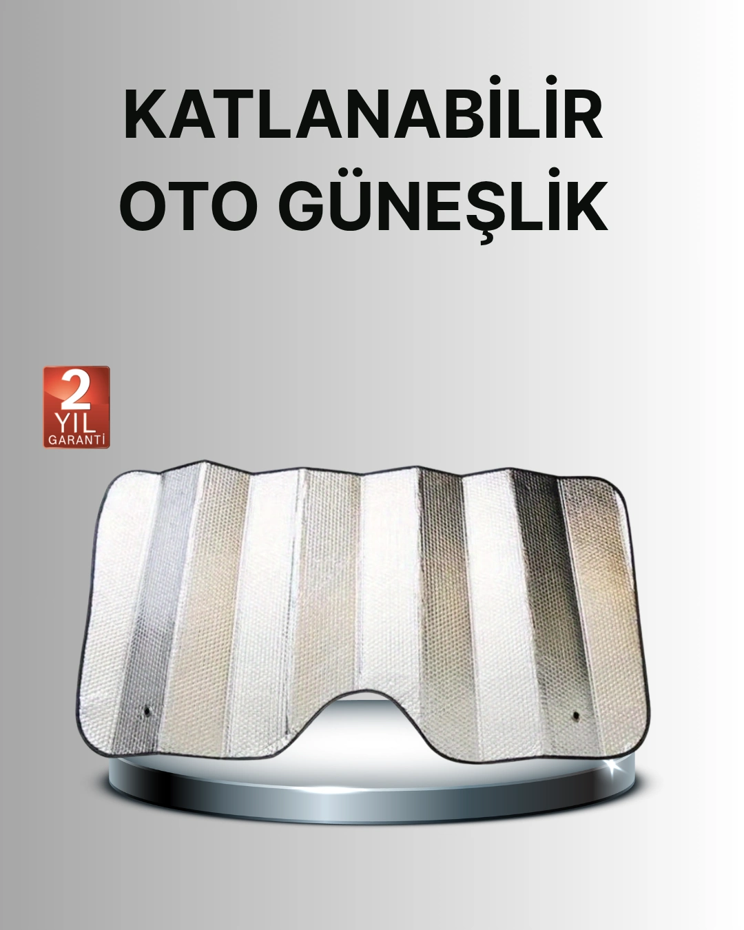 Katlanabilir Araba Güneşliği – Uv Işınlarına Karşı Maksimum Koruma ( Lisinya )