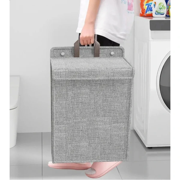 Katlanabilir Asılabilir Kirli Çamaşır Sepeti ( Lisinya ) Katlanabilir Asılabilir Kirli Çamaşır Sepeti ( Lisinya )