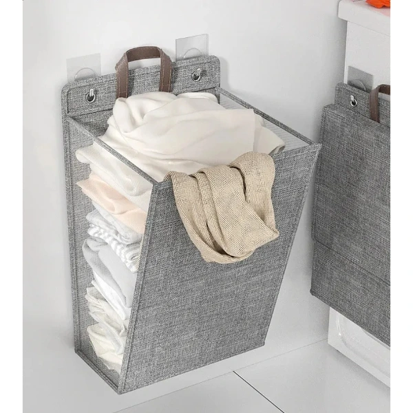 Katlanabilir Asılabilir Kirli Çamaşır Sepeti ( Lisinya ) Katlanabilir Asılabilir Kirli Çamaşır Sepeti ( Lisinya )