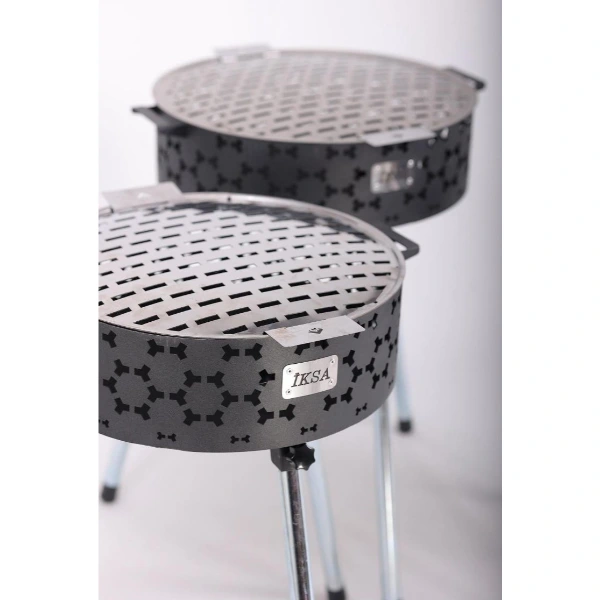 Katlanabilir Lüks Mangal No 3 Büyük Boy ( Lisinya )