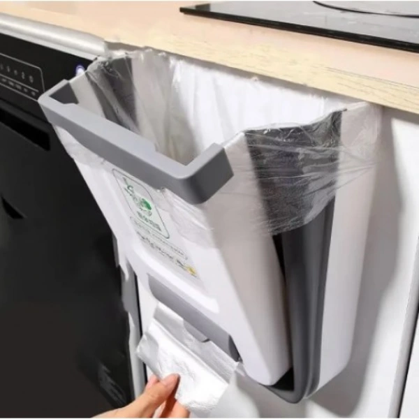 Katlanabilir Mutfak Çöp Kovası Torba Hazneli ( Lisinya ) Katlanabilir Mutfak Çöp Kovası Torba Hazneli ( Lisinya )