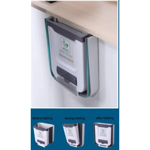 Katlanabilir Mutfak Çöp Kovası Torba Hazneli ( Lisinya ) Katlanabilir Mutfak Çöp Kovası Torba Hazneli ( Lisinya )