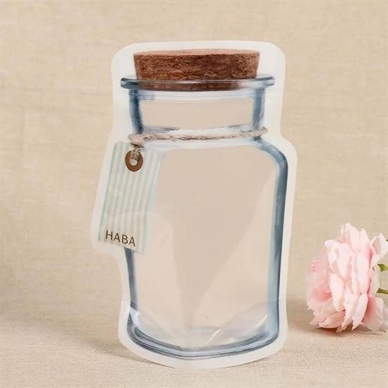 Kavanoz Görünümlü Kilitli Poşet Çıtçıtlı Ve Pratik Torba 4 Adet ( Lisinya ) Kavanoz Görünümlü Kilitli Poşet Çıtçıtlı Ve Pratik Torba 4 Adet ( Lisinya )