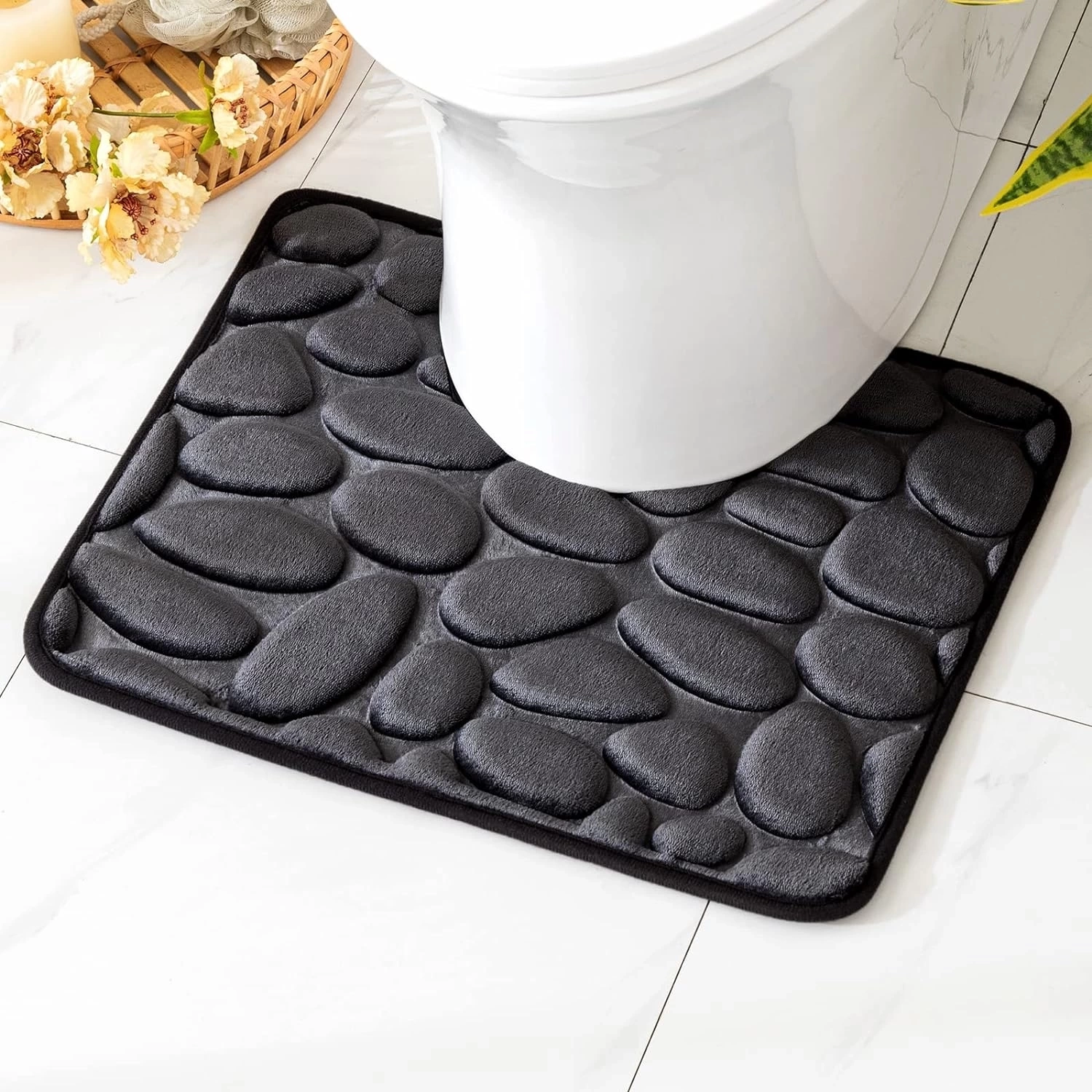Kaymaz Hafızalı Köpük Banyo Paspası ( Lisinya ) Kaymaz Hafızalı Köpük Banyo Paspası ( Lisinya )