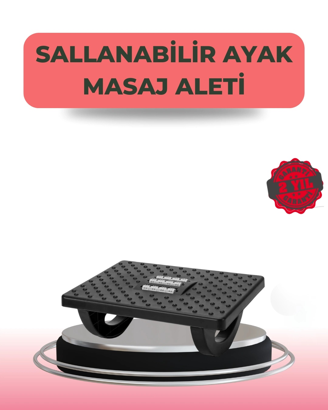 Kaymaz Yüzeyli Ayak Masaj Aleti – 9 Kademeli Isıtma Teknolojisi ( Lisinya )
