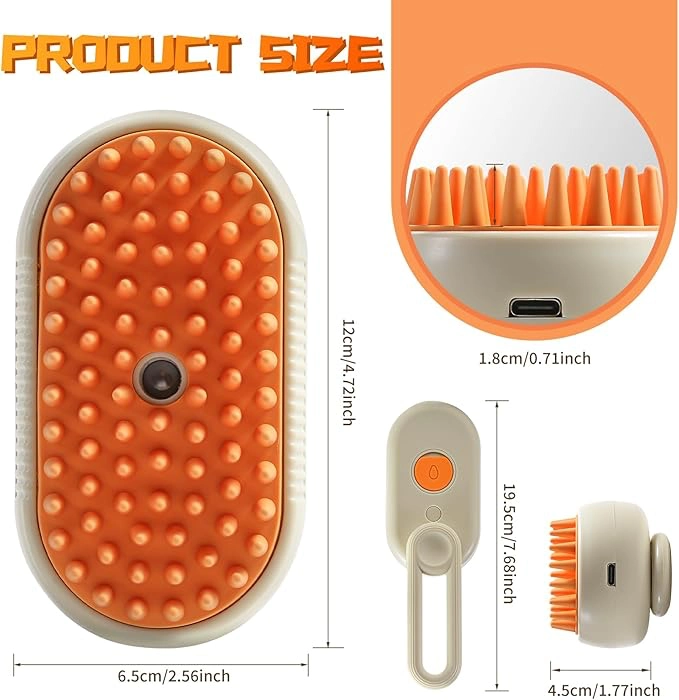 Kedi Köpek Buharlı Pet Tarağı ( Lisinya )