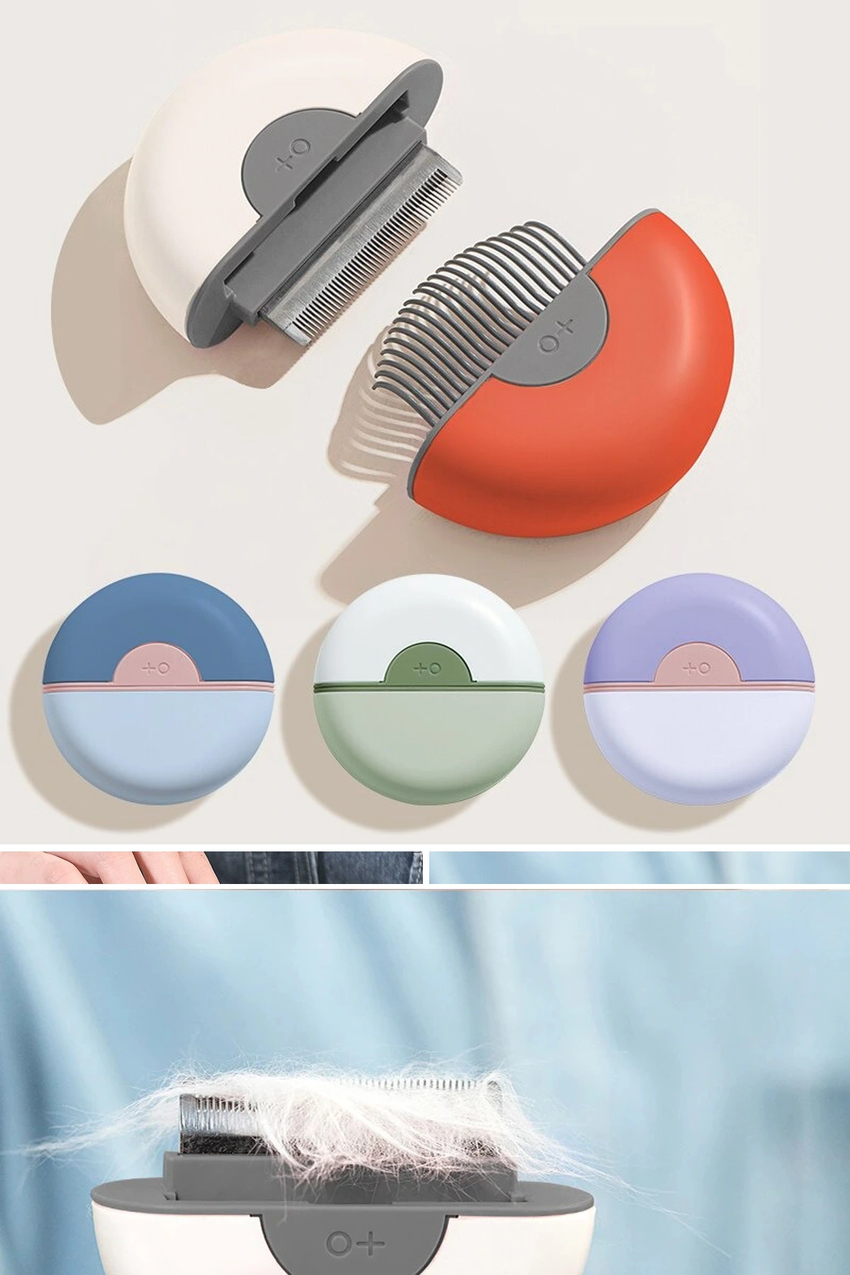 Kedi Köpek Seyahat Tüy Toplama Tarağı ( Lisinya )