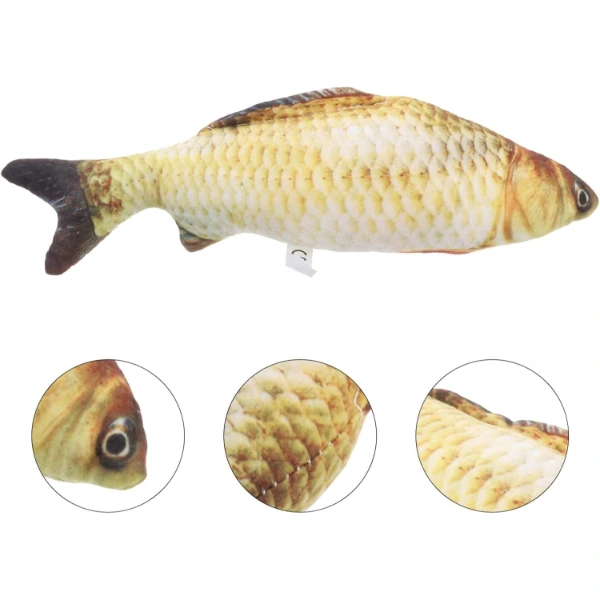 Kedi Oyuncağı Peluş Balık ( Lisinya )