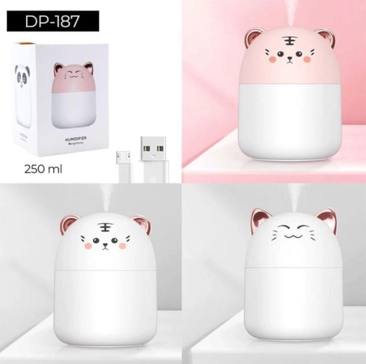 Kedi Tasarımlı Buhar Makinesi ( Lisinya )