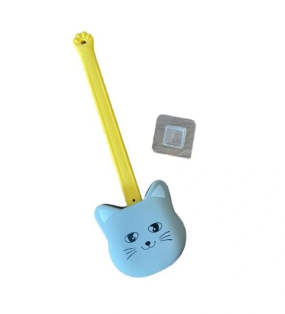 Kedi Tasarımlı Ergonomik Tuvalet Fırçası ( Lisinya )