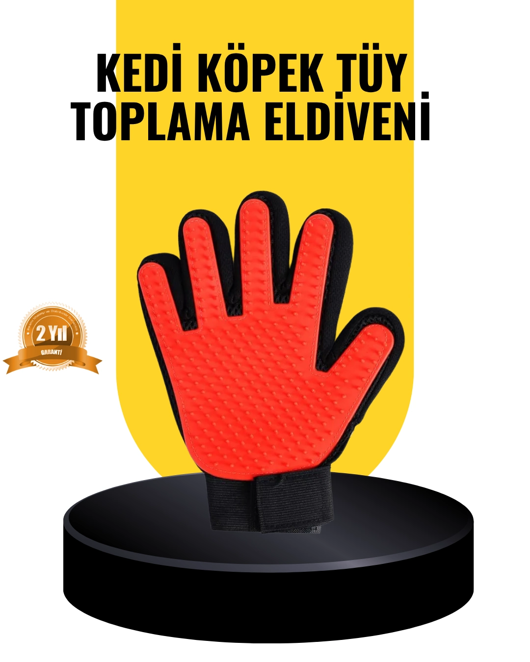 Kedi Ve Köpekler İçin Tüy Toplama Eldiveni – Yumuşak Silikonlu Masaj Eldiveni ( Lisinya )