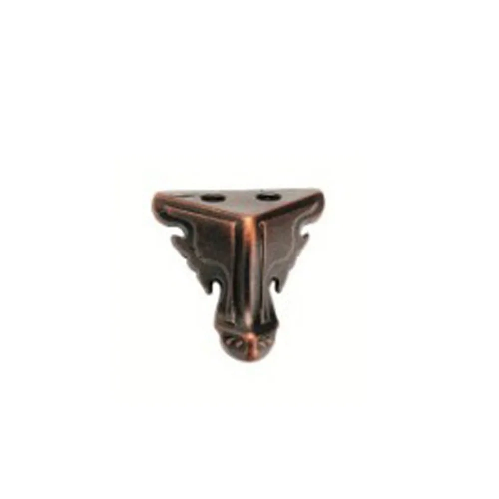 Kelebek Ahşap, Sunta Sandık Ayağı, Kutu Ayak 2,5 Cm - Eskitme ( Lisinya )