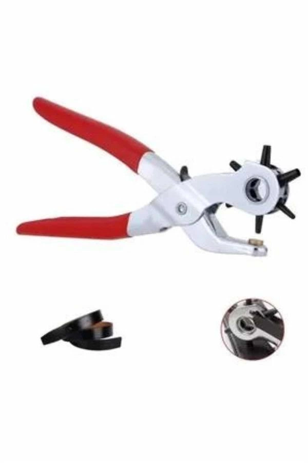 Kemer Delme Pensesi- Kemer Delik Açma Zımbası Paslanmaz Çelik ( Lisinya )