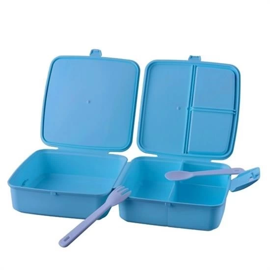 Kendiliğinden Kaşık Çatallı Beslenme Kutusu 4 Bölmeli Çocuk Beslenme Kabı Saklama Kutusu ( Lisinya ) Kendiliğinden Kaşık Çatallı Beslenme Kutusu 4 Bölmeli Çocuk Beslenme Kabı Saklama Kutusu ( Lisinya )