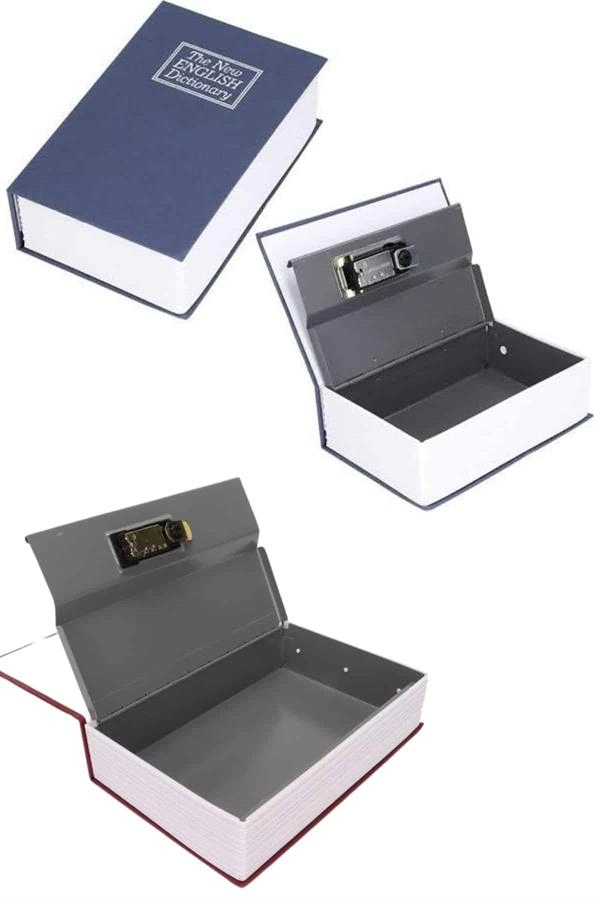 Kilitli Gizli Kasa Sözlük Kumbara Kitap Sözlük Görünümlü 18cm ( Lisinya )