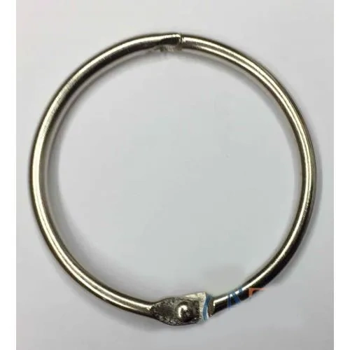 Kilitli Yuvarlak Halka, 4cm - 100 Adet ( Lisinya )