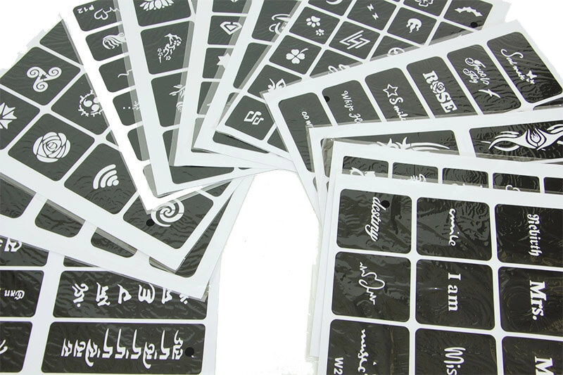 Kına Sticker Küçük ( Lisinya )