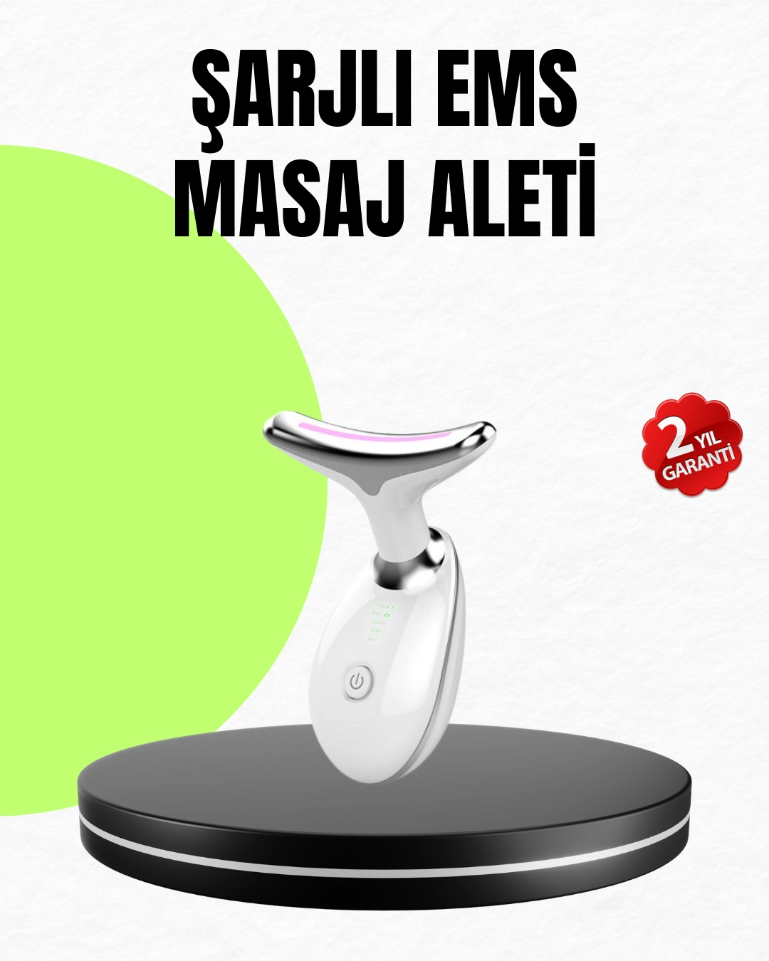 Kırışıklık Önleyici Güzellik Cihazı | Mikro Akım Masaj Ve Isı Terapisi ( Lisinya )