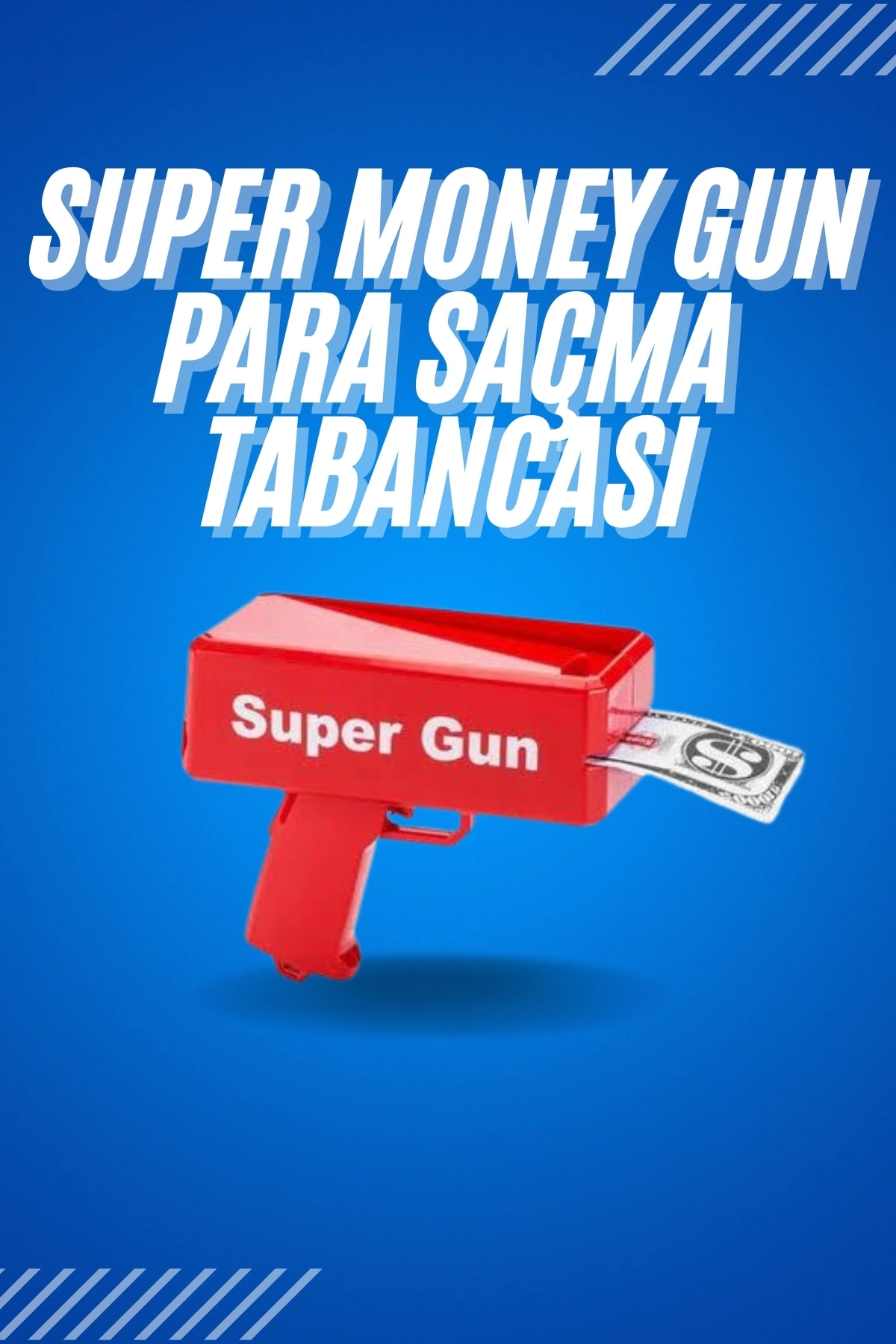 Kırmızı Çocuklara Özel Para Fırlatma Makinesi Para Saçma Tabancası ( Lisinya )