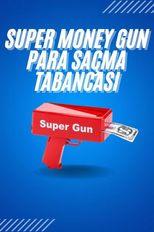 Kırmızı Çocuklara Özel Para Fırlatma Makinesi Para Saçma Tabancası ( Lisinya )