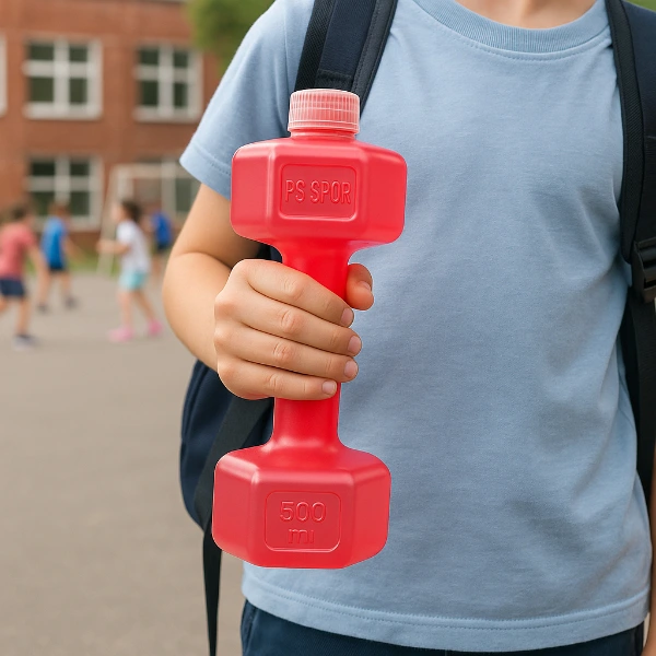 Kırmızı Dambıl Suluk 500 Ml ( Lisinya ) Kırmızı Dambıl Suluk 500 Ml ( Lisinya )