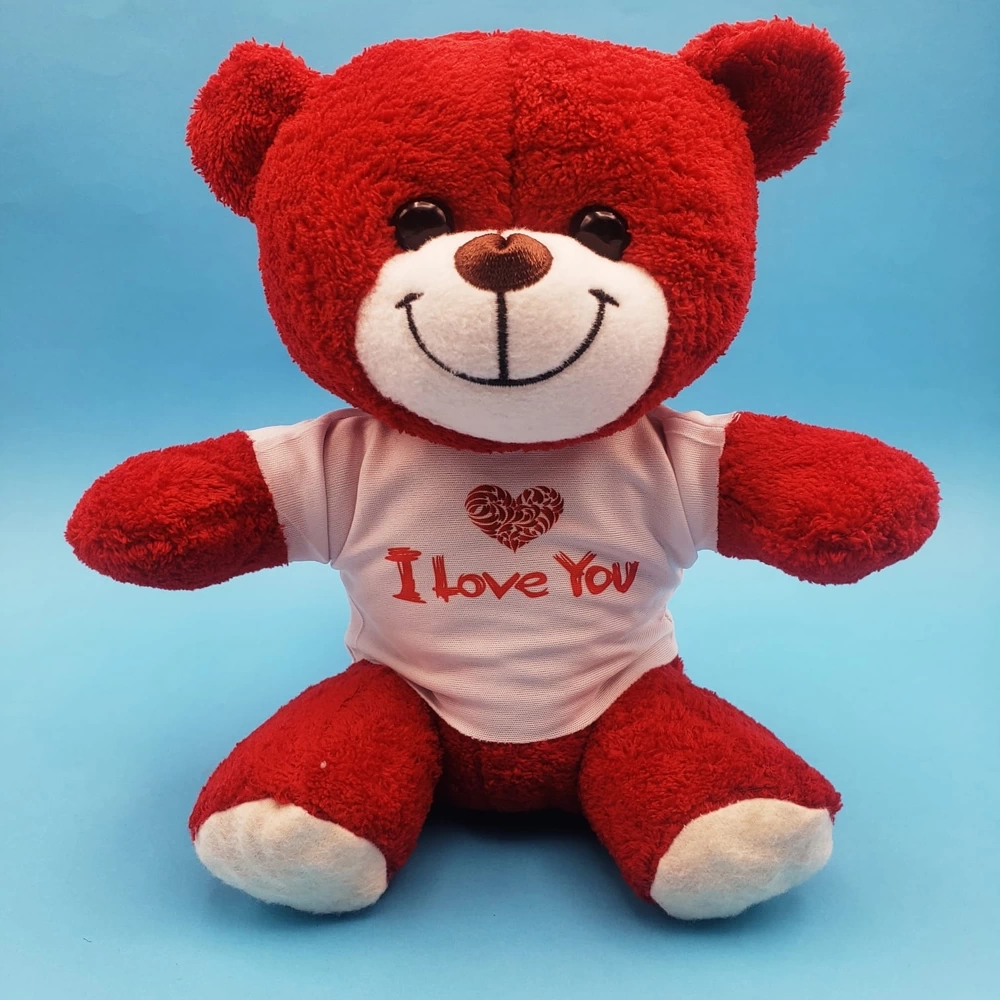 Kırmızı I Love You Ayıcık ( Lisinya ) Kırmızı I Love You Ayıcık ( Lisinya )