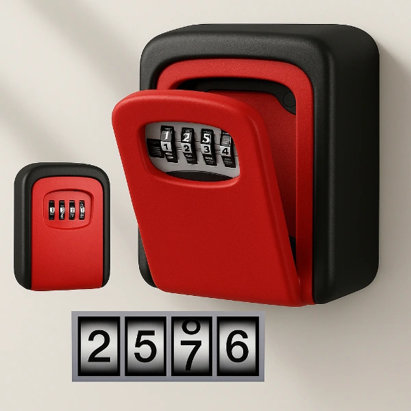 Kırmızı Şifreli Anahtar Ve Eşya Saklama Güvenlik Kasası ( Lisinya ) Kırmızı Şifreli Anahtar Ve Eşya Saklama Güvenlik Kasası ( Lisinya )