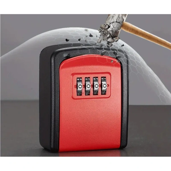 Kırmızı Şifreli Anahtar Ve Eşya Saklama Güvenlik Kasası ( Lisinya ) Kırmızı Şifreli Anahtar Ve Eşya Saklama Güvenlik Kasası ( Lisinya )