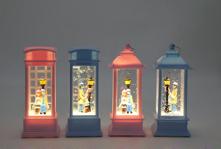 Kış Masalı Işıklı Kar Küresi ( Lisinya )