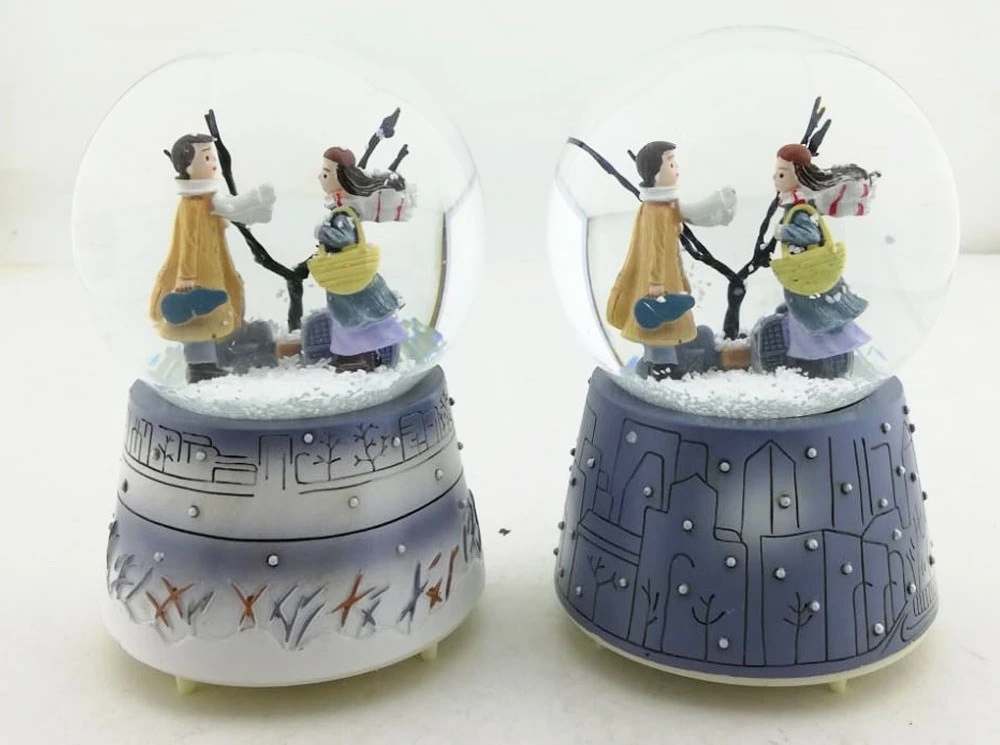 Kış Masalı Kar Küresı Orta Boy ( Lisinya )