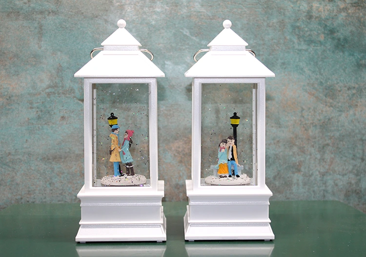 Kış Masalı Tasarımı Işıklı Müzikli Kar Küresi ( Lisinya )