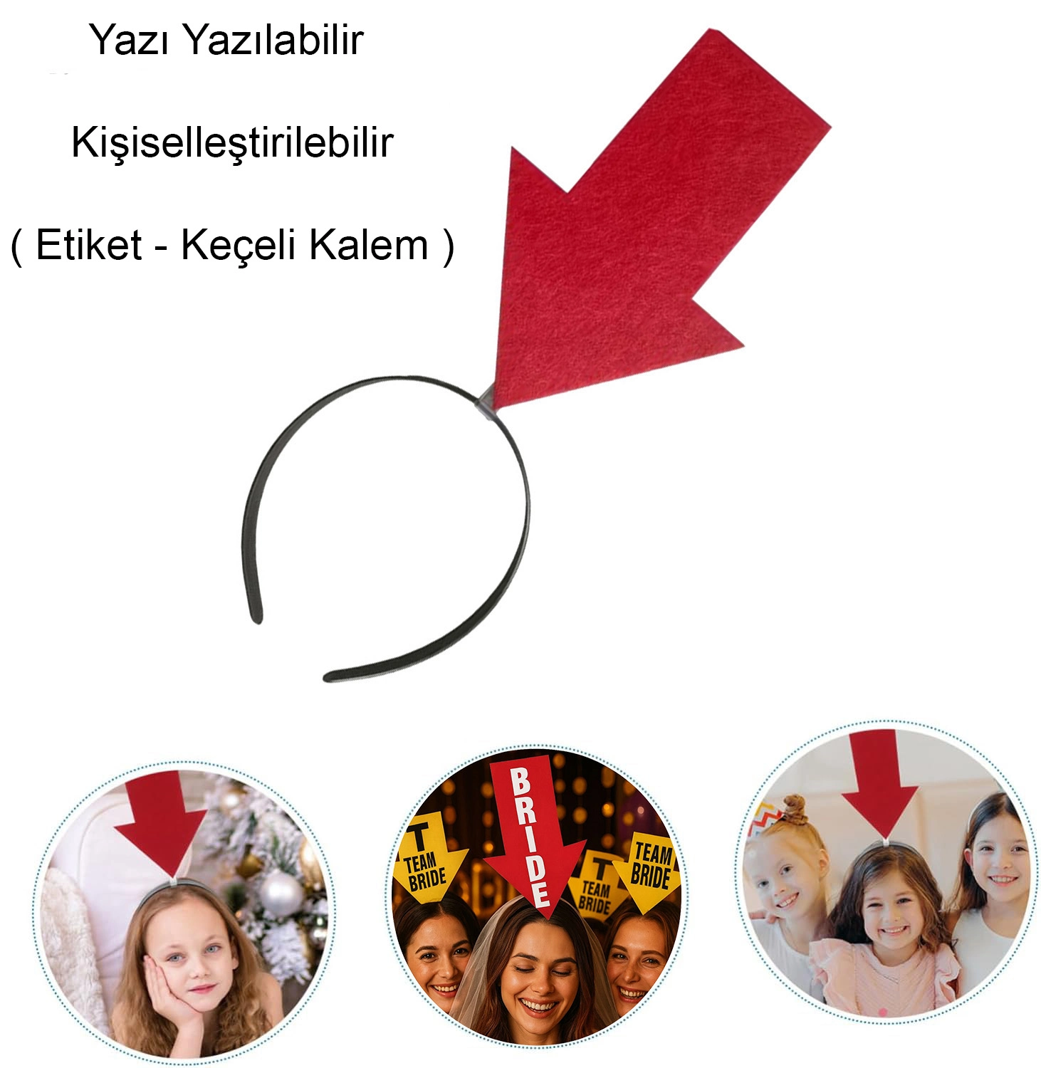 Kişiselleştirilebilir Ok Taç – Kırmızı Renk ( Lisinya ) Kişiselleştirilebilir Ok Taç – Kırmızı Renk ( Lisinya )