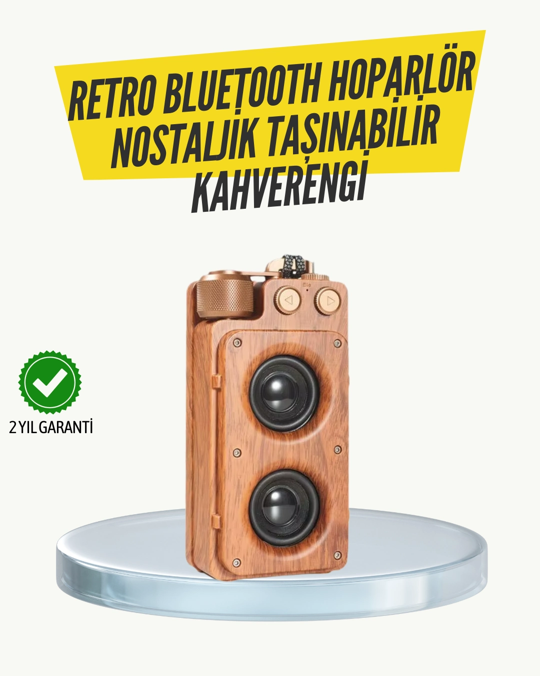 Klasik Görünümlü Bluetooth Hoparlör 360 Derece Stereo Ve Fm Radyo ( Lisinya ) Klasik Görünümlü Bluetooth Hoparlör 360 Derece Stereo Ve Fm Radyo ( Lisinya )