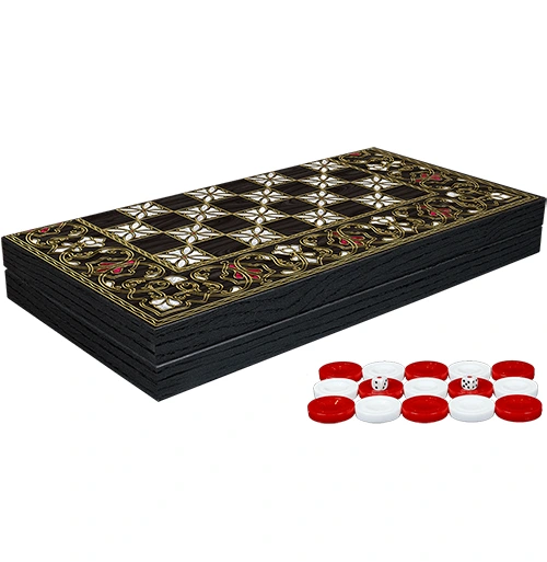 Klasik Sedef İşlemeli Tavla Model 2 ( Lisinya ) Klasik Sedef İşlemeli Tavla Model 2 ( Lisinya )