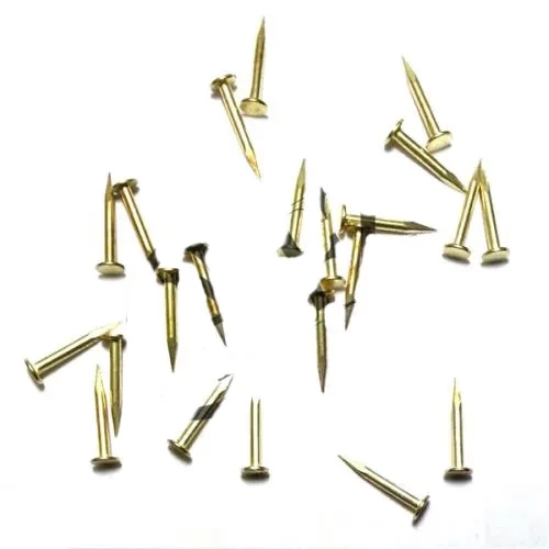 Klips, Menteşe, Ayağı Çivisi 9mm Çelik - Sarı 100gr ( Lisinya ) Klips, Menteşe, Ayağı Çivisi 9mm Çelik - Sarı 100gr ( Lisinya )