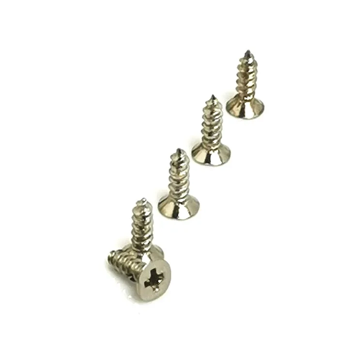 Klips, Menteşe, Ayak, Ağaç, Sunta Vidası 2,2x7,5mm - Nikel 100 Adet ( Lisinya ) Klips, Menteşe, Ayak, Ağaç, Sunta Vidası 2,2x7,5mm - Nikel 100 Adet ( Lisinya )