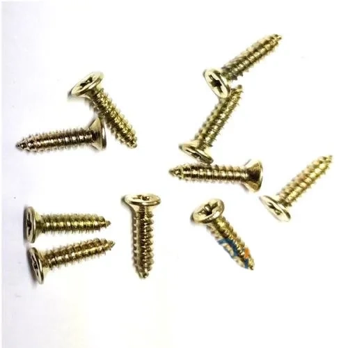 Klips, Menteşe, Ayak, Ağaç, Sunta Vidası 2,2x9,5mm - Sarı 100 Adet ( Lisinya ) Klips, Menteşe, Ayak, Ağaç, Sunta Vidası 2,2x9,5mm - Sarı 100 Adet ( Lisinya )