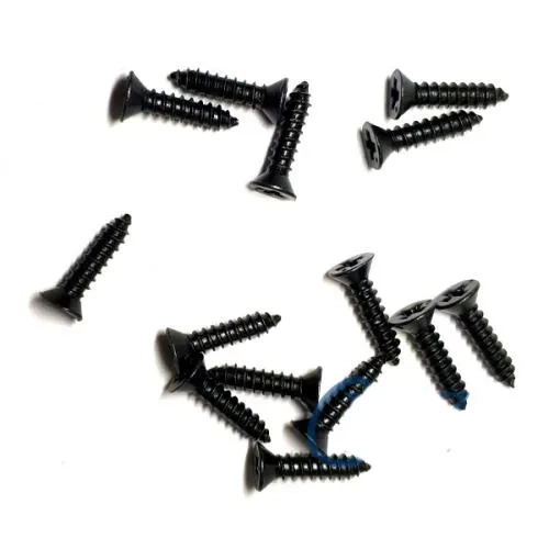 Klips, Menteşe, Ayak, Ağaç, Sunta Vidası 2,2x9,5mm - Siyah 100 Adet ( Lisinya ) Klips, Menteşe, Ayak, Ağaç, Sunta Vidası 2,2x9,5mm - Siyah 100 Adet ( Lisinya )