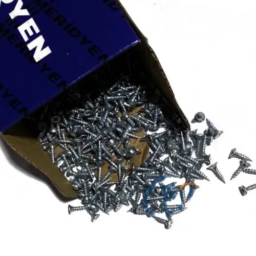 Klips, Menteşe, Ayak, Ağaç, Sunta Vidası - 3x13mm, 1000 Adet ( Lisinya ) Klips, Menteşe, Ayak, Ağaç, Sunta Vidası - 3x13mm, 1000 Adet ( Lisinya )