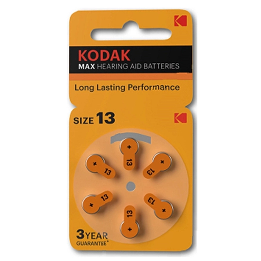 Kodak 6 Adet P13 İşitme Cihazı Pili ( Lisinya )